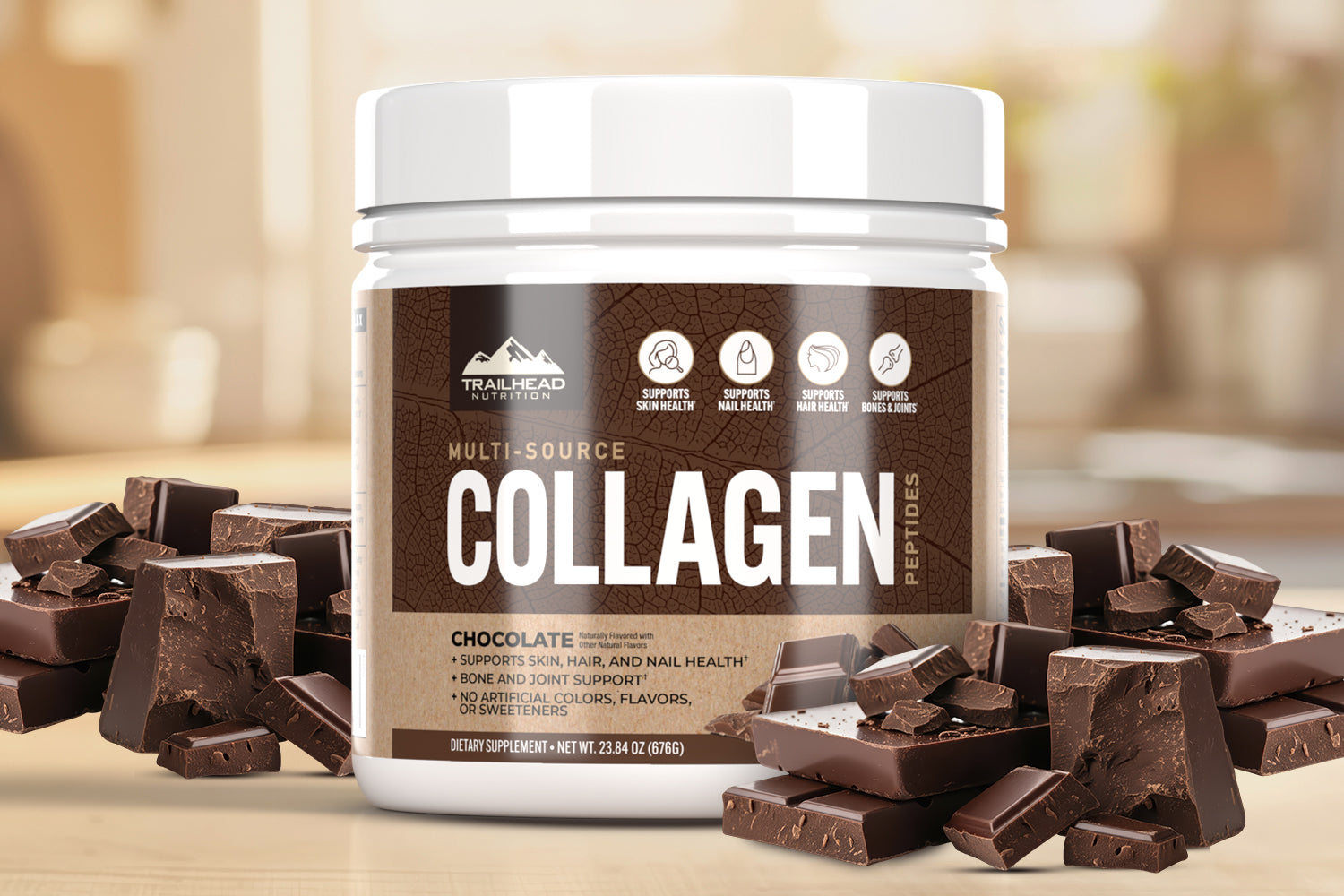 Chocolate Lovers Rejoice! New Collagen Peptides Flavor Arrives at Nutrishop