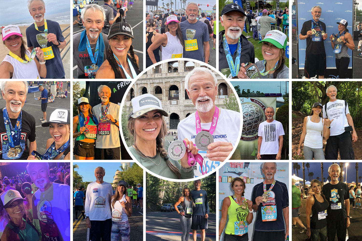 Nutrishop Co-Founder, 75-Year-Old Father Team Up for 24th Race This Father’s Day